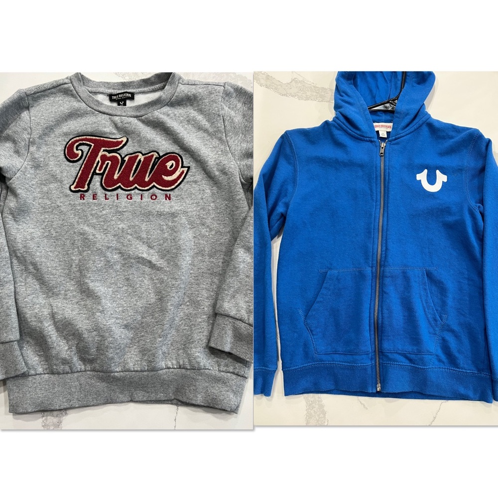 True Religion hoodie & sweatshirt size 10Y (L)